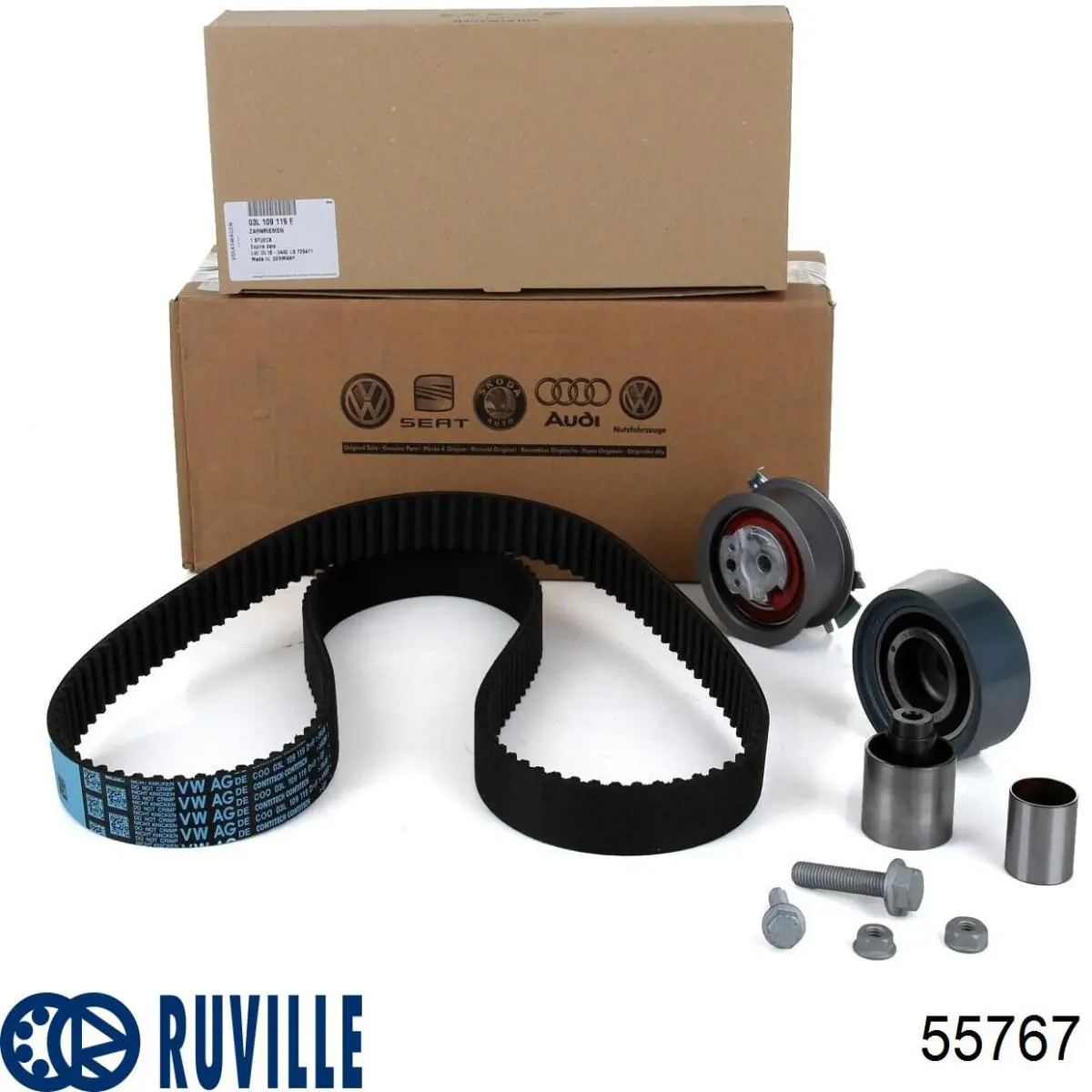 Ролик паразитний ГРМ 55767 Ruville