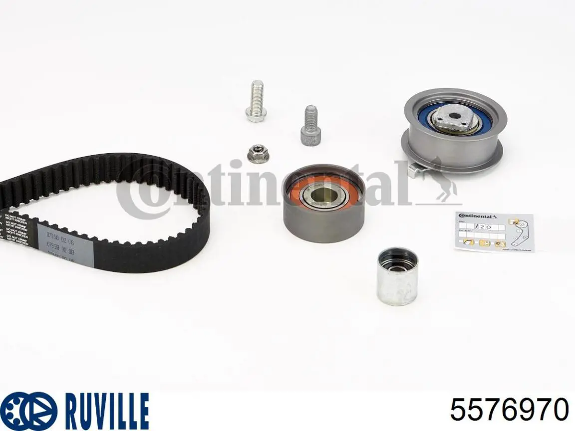 5576970 Ruville Ремінь ГРМ, комплект
