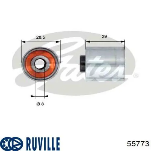 55773 Ruville Паразитний провідний ролик