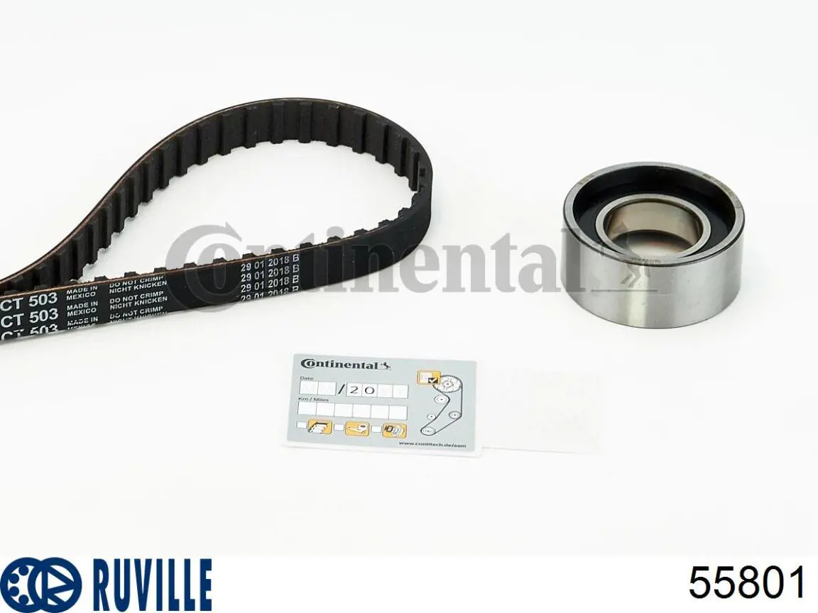 55801 Ruville Ролик натягувач