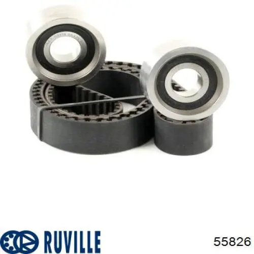 Ролик ременя ГРМ, паразитний Ruville 55826 ціна, від 17.41 USD