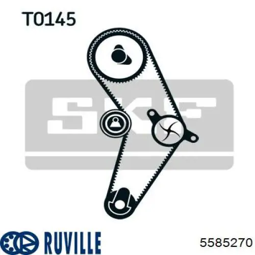 5585270 Ruville Ремінь ГРМ, комплект
