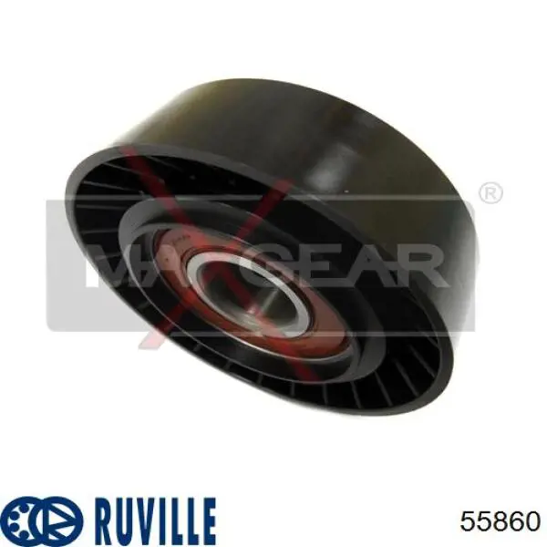 55860 Ruville Ролик приводного ременя, паразитний
