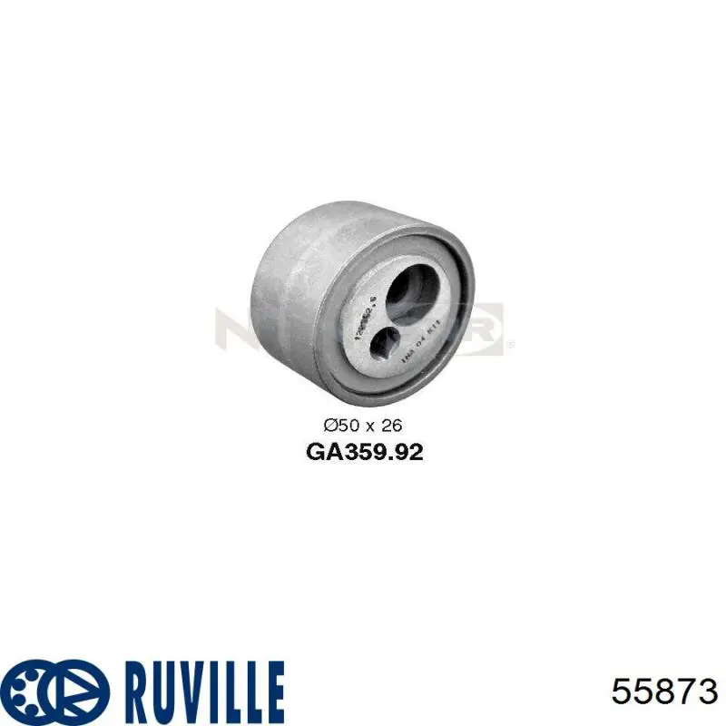 Натяжний ролик Ruville 55873 ціна, від 16.72 USD