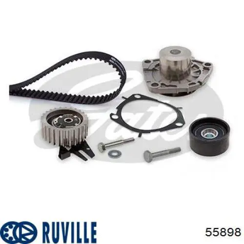 Ролик паразитний ГРМ 55898 Ruville