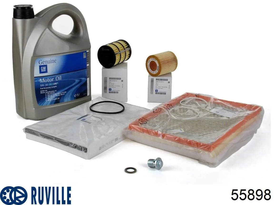 Купити 55898 Ruville Ролик паразитний ГРМ