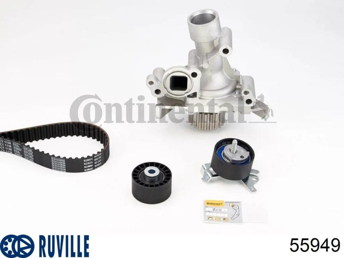 Ролик натягувача ременя ГРМ 55949 Ruville