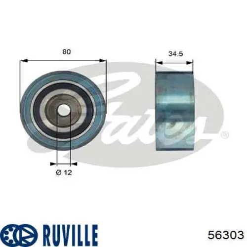 56303 Ruville Паразитний провідний ролик
