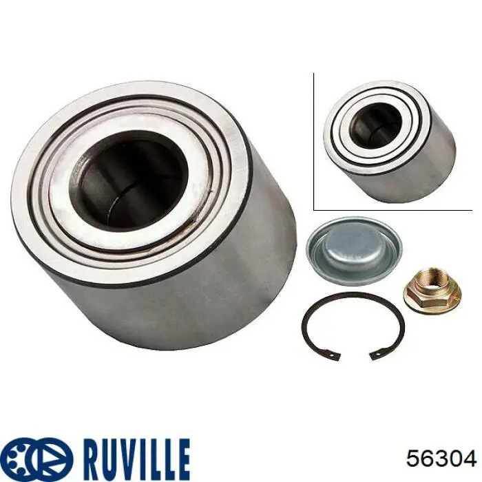 56304 Ruville Ролик приводного ременя, паразитний