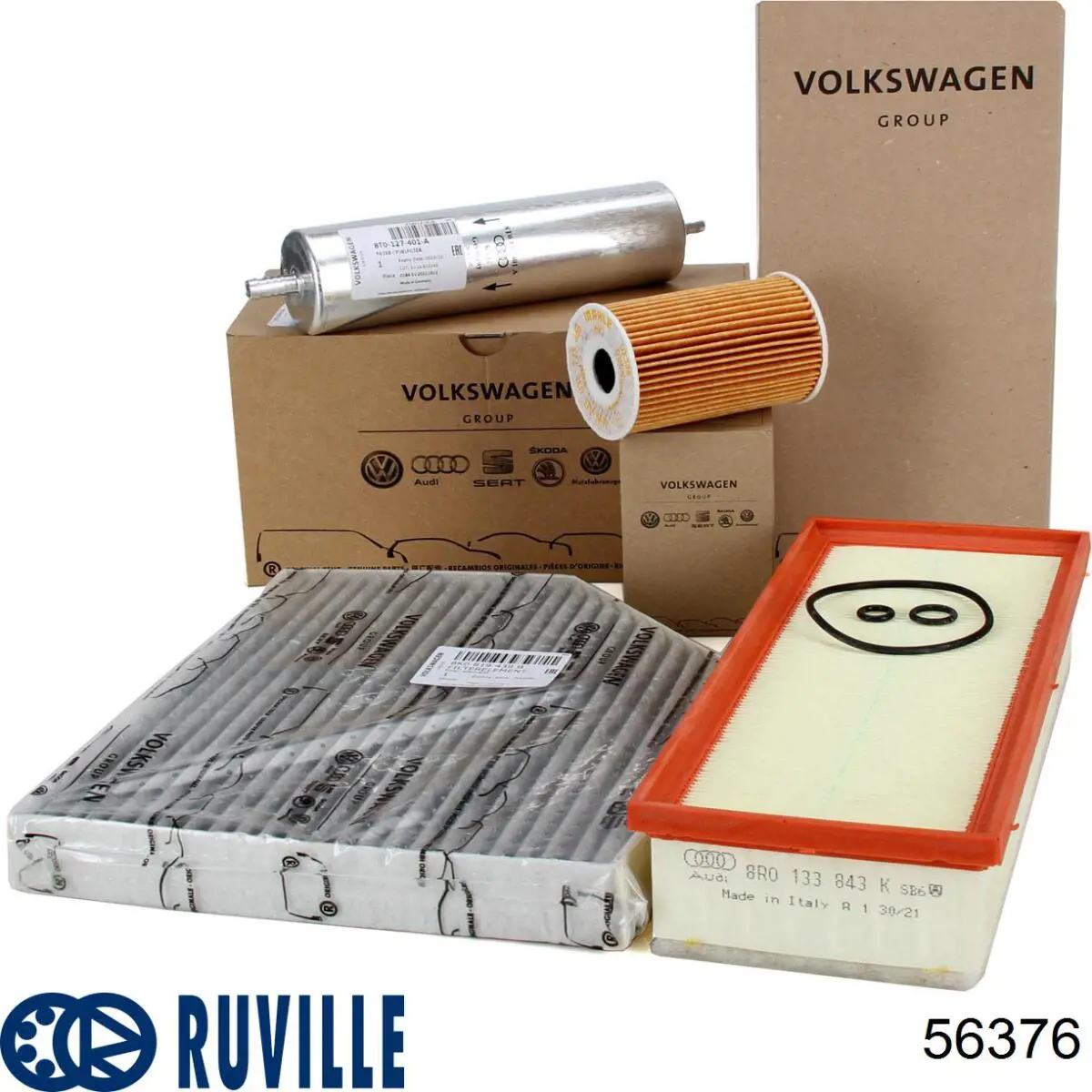 Ролик паразитний ГРМ 56376 Ruville