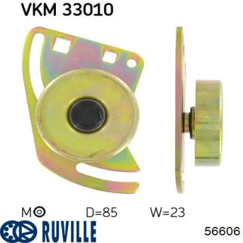 Натяжний ролик Ruville 56606 ціна, від 11.40 USD