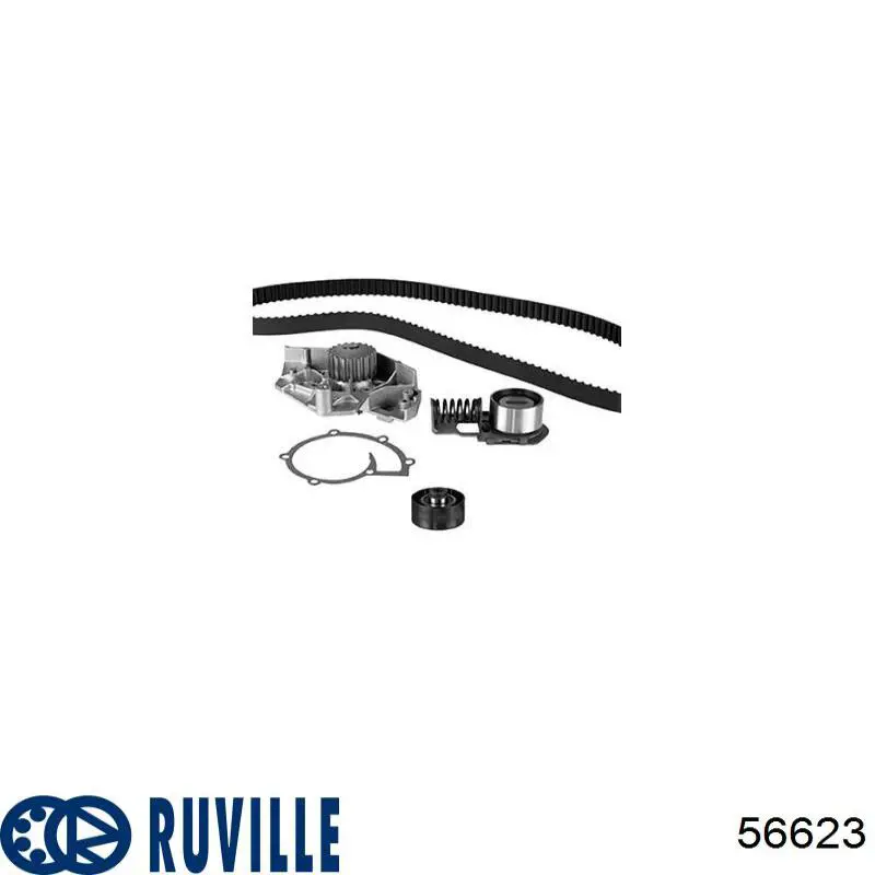 Ролик натяжителя ременя газорозподілу Ruville 56623 ціна, від 37.01 USD