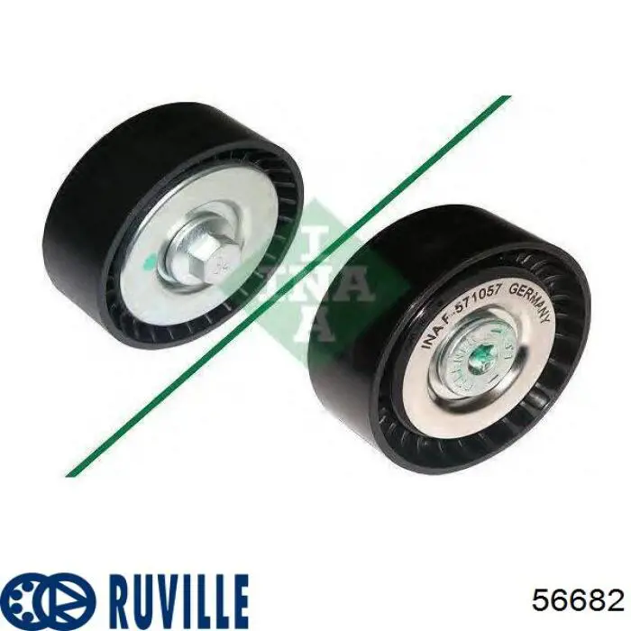 56682 Ruville Ролик приводного ременя, паразитний