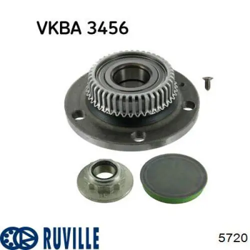 Задня маточина 5720 Ruville