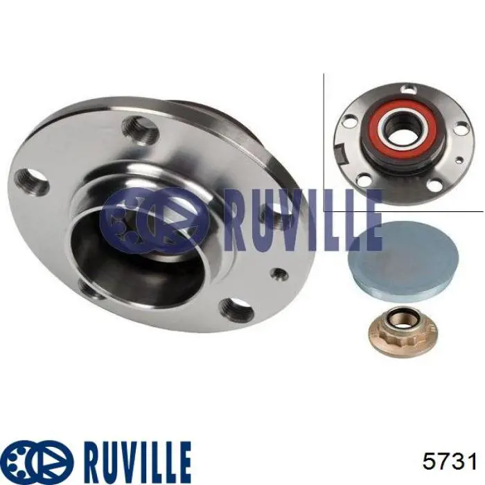 Задня маточина 5731 Ruville