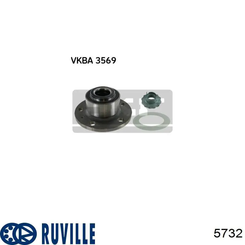 Купити 5732 Ruville Маточини передніх коліс