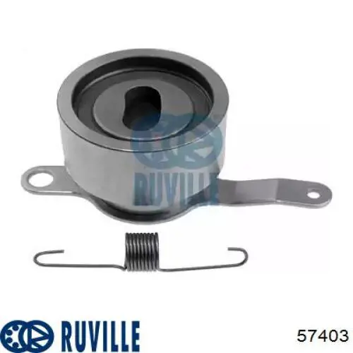 Ролик натяжителя ременя газорозподілу Ruville 57403 ціна, від 12.42 USD