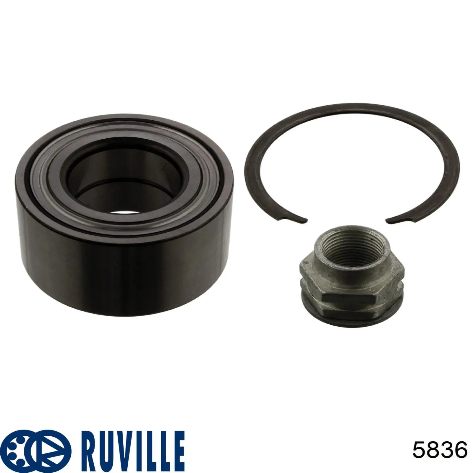 Купити 5836 Ruville Підшипник ступиці передньої