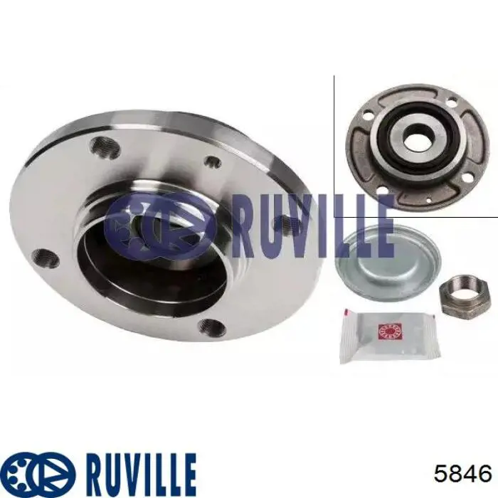 Маточини задніх коліс Ruville 5846 ціна, від 30.69 USD