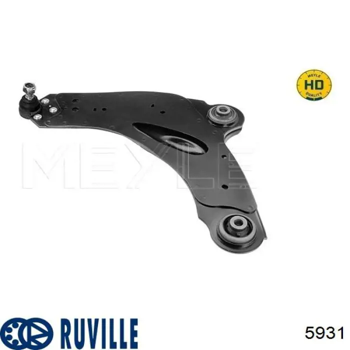5931 Ruville Підшипник маточини передньої