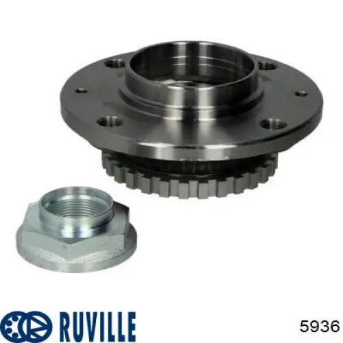 5936 Ruville Маточина задня