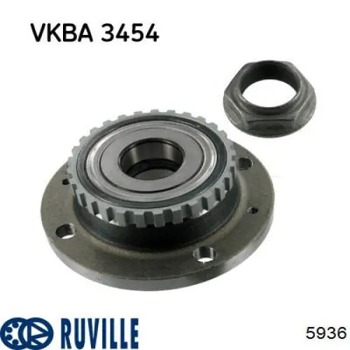 Маточини задніх коліс Ruville 5936 ціна, від 32.66 USD
