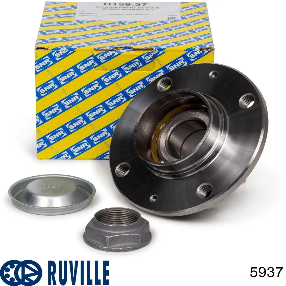 Купити 5937 Ruville Підшипник ступиці колеса