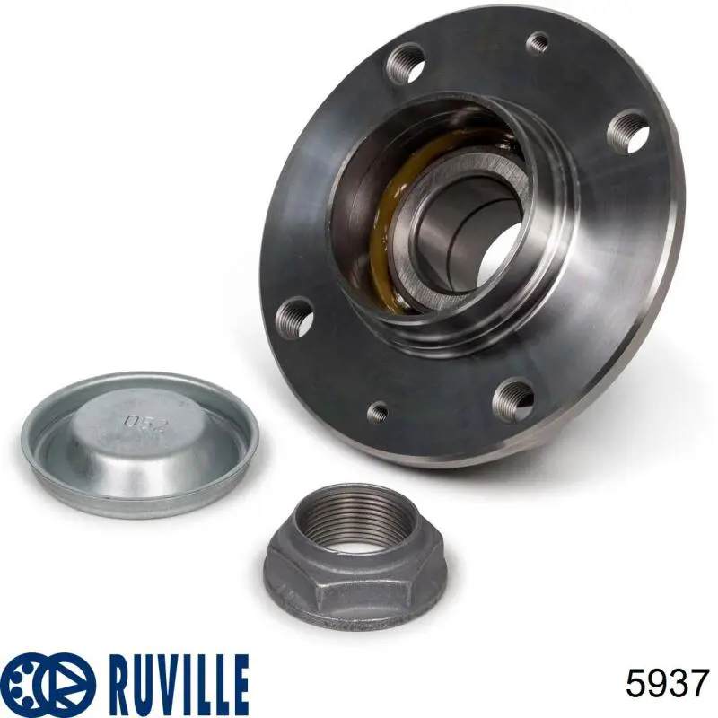 5937 Ruville Маточина задня