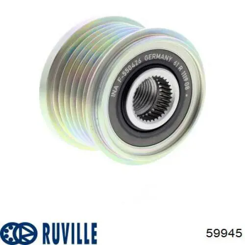 Інерційний шків Ruville 59945 ціна, від 34.85 USD
