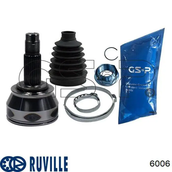 Підшипник ступиці 6006 Ruville