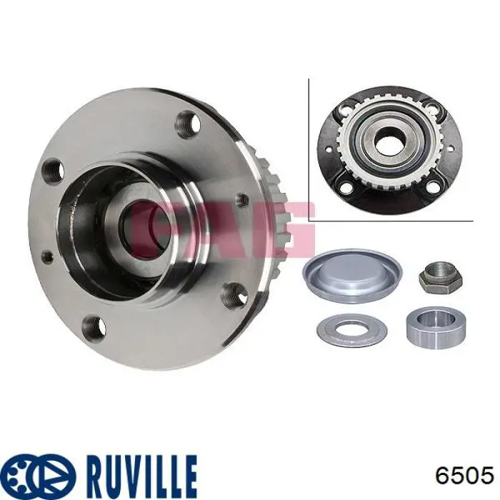 6505 Ruville Підшипник ступиці задньої
