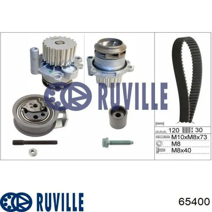65400 Ruville Насос охолодження