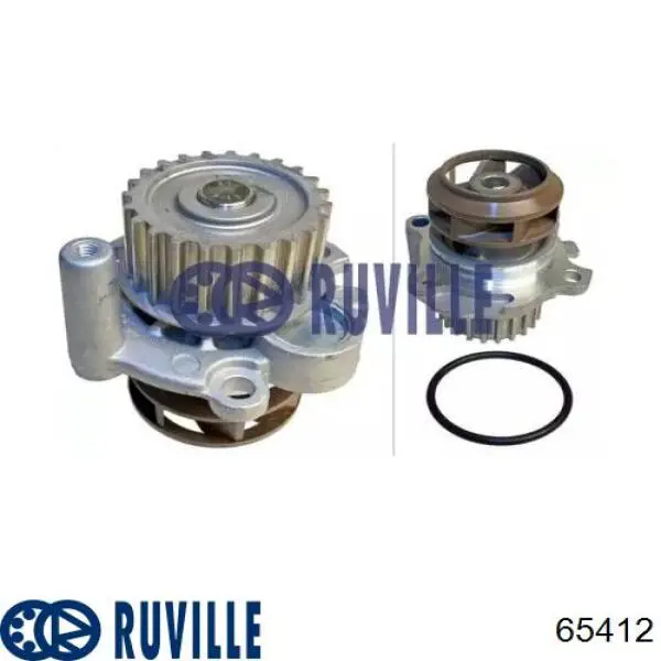 Помпа охолодження Ruville 65412 ціна, від 25.03 USD