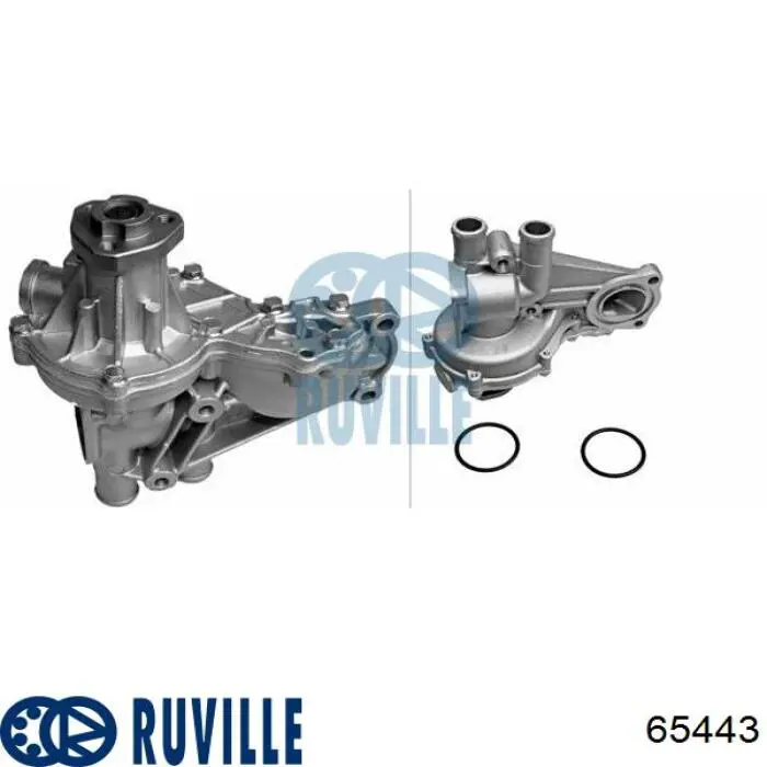 Помпа охолодження Ruville 65443 ціна, від 27.42 USD
