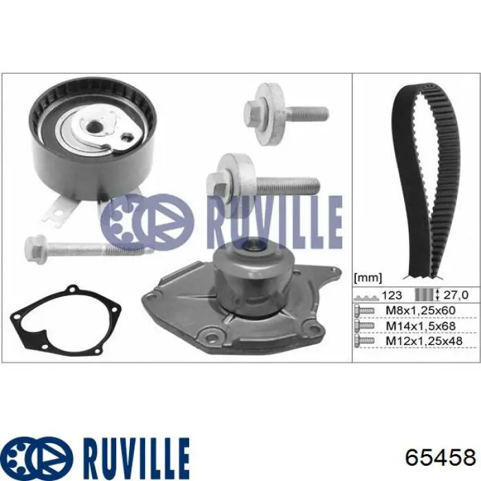 Помпа 65458 Ruville