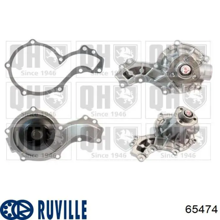 Помпа охолодження Ruville 65474 ціна, від 27.98 USD