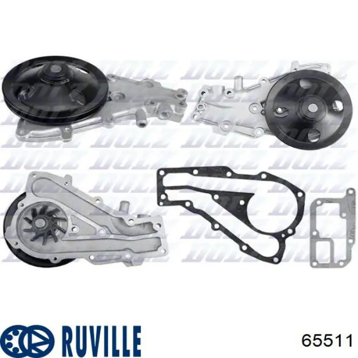 65511 Ruville Насос охолодження