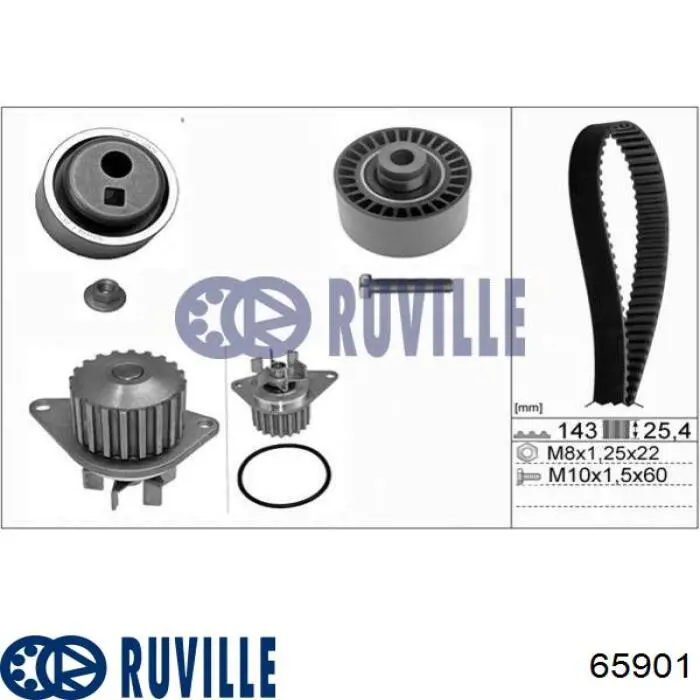 Водяний насос Ruville 65901