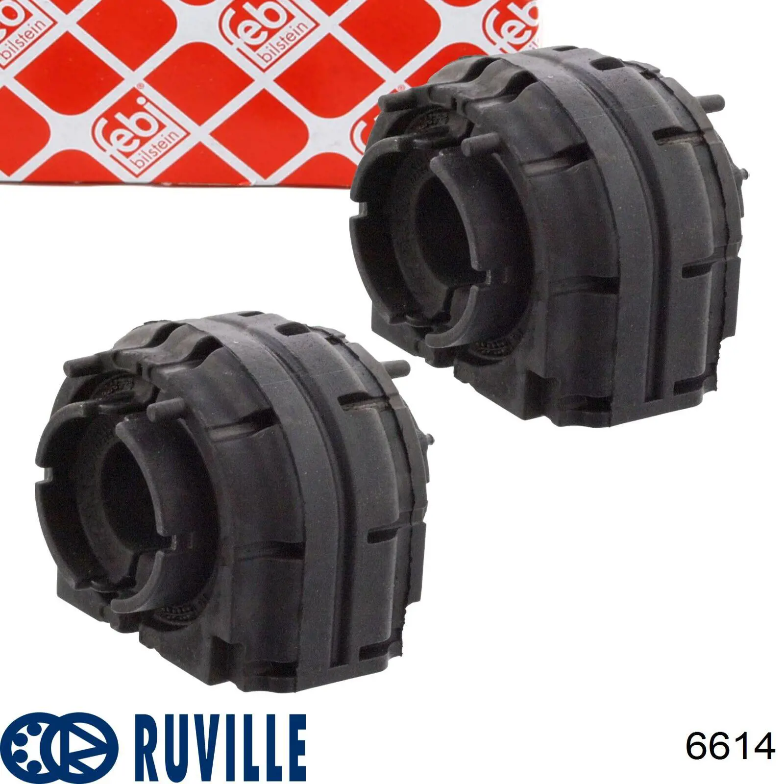 Комплект підшипник маточини передньої Ruville 6614 ціна, від 12.66 USD