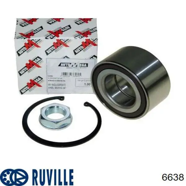 6638 Ruville Підшипник маточини передньої