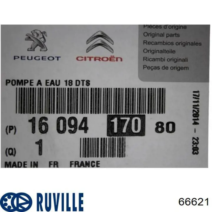 Помпа 66621 Ruville