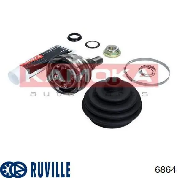 Підшипник ступиці 6864 Ruville