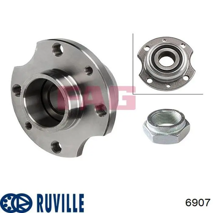 Купити DAC357233B1WCS79 Koyo Підшипник ступиці передньої