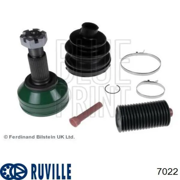 Купити 7022 Ruville Підшипник ступиці передньої