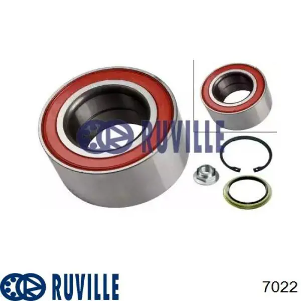 Підшипник ступиці 7022 Ruville