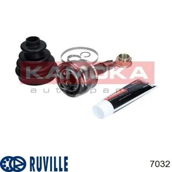 Комплект підшипник маточини передньої Ruville 7032 ціна, від 19.78 USD