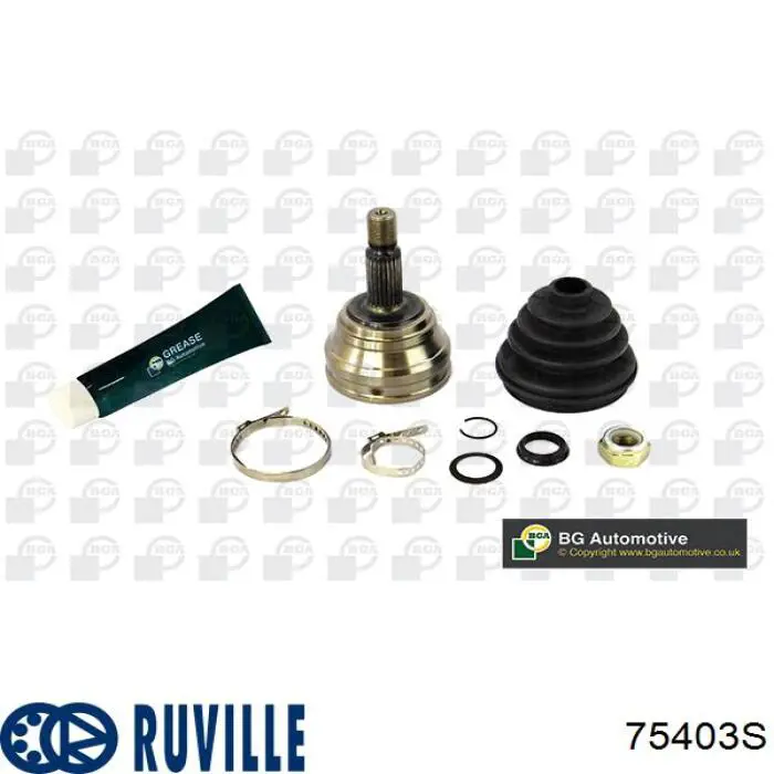 ШРУС зовнішній передній 75403S Ruville