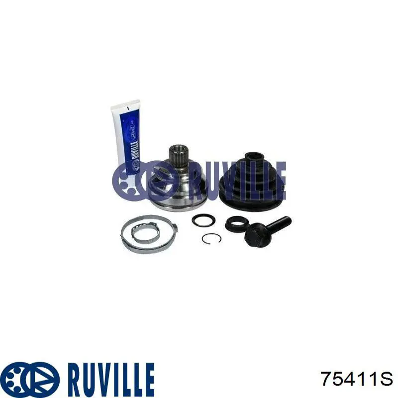 Купити 75411S Ruville Шарнір приводу зовнішній