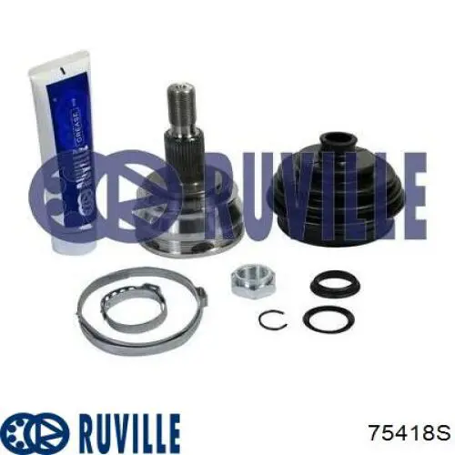 ШРУС зовнішній передній 75418S Ruville