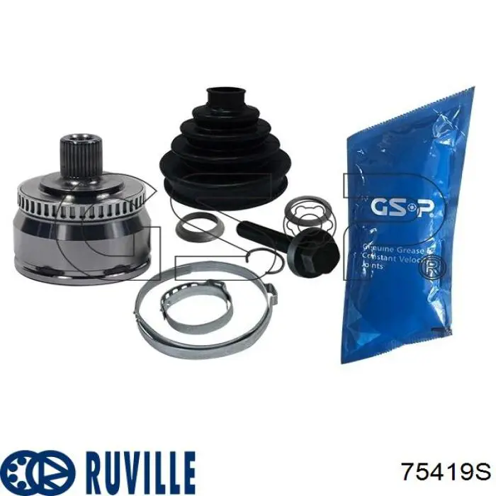 ШРУС зовнішній передній 75419S Ruville